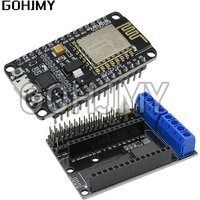 Node MCU Development Kit V3 CP2102 NodeMCU+Motor Shield Wifi Esp8266 Esp-12e diy rc toy remote control Lua IoT smart car L293D