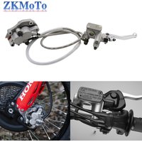 Motorcycle Front Rear Disc Brake Assembly For HONDA CR CRF CRFX 125 250 450 Pit Dirt Bike Hydraulic Brake Caliper Cylinder
