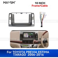 MAMSM 10 INCH For TOYOTA PREVIA ESTIMA TARAGO 2006-2016 Android Radio Fascia Stereo Frame Multimedia Navigation Wiring Harness