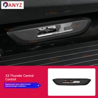 Central control gear Thunder version logo sticker Substitutional For BMW X3 X4 2018-2022 G01 G02