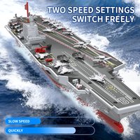 2.4G RC Aircraft Boat Ship Simulation War Ship Model Remote Control Boat War Ship Summer Swimming Pool Toy Gift for Kid JJRC S27