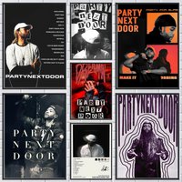Party N-Next DoorS album Poster Modern and Elegant Wall Stickers for Home Decor Living Room Dormitory Wall Art