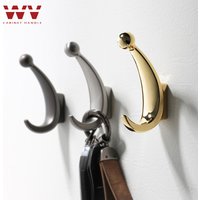 WV Modern Wall Hanging Clothes Hook Bedroom Robe Hook Living Parlor Coat Hook Bedroom Robe Hook Towel Hook Bathroom Accessories