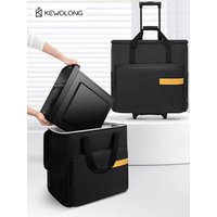 All-in-One Desktop PC Carrying Case Travel Bag with Detachable Keyboard Compartment Computer & Monitor Moving Storage Solution