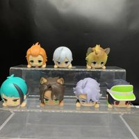 Twistedswonderland Leonase Kalimse Chibi Figure Hugcot Style Mini Figure Set Otome Collectible Toy Anime Desktop Decor