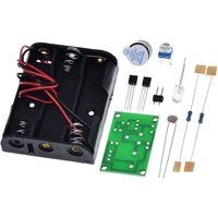 2PCS Soldering Practice Kit DIY Photosensitive Sound-Light Alarm LED Plug-in Circuit Kit Learn Soldering Kit for Beginners