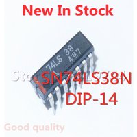 5PCS/LOT SN74LS38N 74LS38 DIP-14 gate/inverter chip In Stock NEW original IC