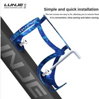 AliExpress LUNJE MTB Water Bottle Holder Lightweight Bicycle Cup Cage Rack Mtb Mountain Road Aluminum Alloy Bike Accessories