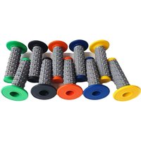 AliExpress NONE 22mm 3D Knurled Anti-Slip Rubber Handlebar Grips, Universal Pair for Dirt Bike Motocross ATV Pit Bike