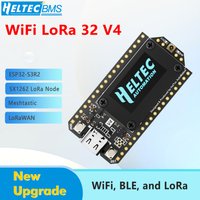 New upgrade WiFi LoRa 32(V4) ESP32S3+SX1262 BLE LoRa Node, Meshtastic and LoRaWAN Compatible 28dbm Transmission Power
