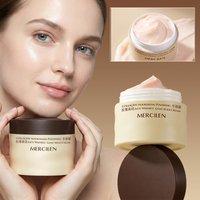 Mercilen Collagen Nourishing Goat Milk Cream 100g, Contains Hyaluronic Acid, Vitamin E, and Plant-Derived Squalane, Which Can Effectively Deeply Moisturize and Hydrate the Skin, Making It Look
