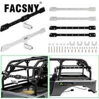 1/10 Aluminum Spare Tire Carrier Rack Mount Rear Side Fixed Bracket Decoration for Axial SCX10 III Jeep CJ-7 1/10 RC Crawler