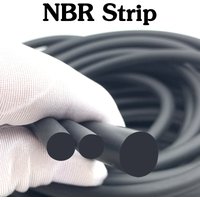2/5/10M Dia 0.8 1.5 1.8 2 2.5 3 4 5 5.3 6 mm Solid Black NBR Sealing Strip Oil Resistance Nitrile Rubber Round Strip NBR Strip