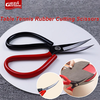 Tischtennisschläger Gummi Spezielle Ellenbogenschere Ping-Pong Gummischneidemesser Scharfer, langlebiger Schneider mit bequemem Griff