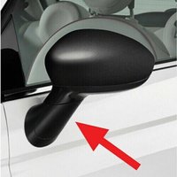 Car Side Door Rearview Side Mirror Cover Cap FOR FIAT 500 2007 To 2024 WING MIRROR ARM STEM COVER STEM CAP LEFT PASSENGER SIDE
