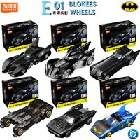 Original Blokees DC Marvel Hero Batman Series Gotham 6PCS Blind Box Toy Batman Motorcycle Collectible Perfect Christmas Gift