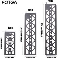 FOTGA 5/8/10 Inch Dovetail Plate With 3/8 1/4 Screw Hole For Tilta Standard Lightweight Bottom Plate Camera Tripod Mounting Plat