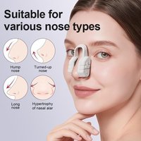 EMS Microcurrent Vibration Shape Beautiful Nose Straightener Portable Silicone Nose Plasticizer High Nose Bridge Beauty Tools