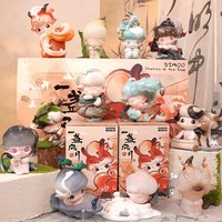 Genuine POP MART Dimoo Stories In The Cup Series Action Figure Toys Cute Dimoo Dolls Trendy Fashion Collection Surprise Gift