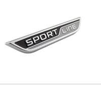 SPORTLINE Logo For Skoda-Beautiful Interior SPORTLINE And Easy To Install For Everyone
