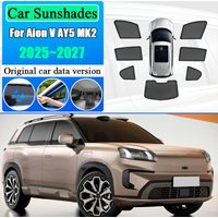 Car Window Mesh Sunshade For Aion V AY5 MK2 2025 2026 2027 Privacy Curtain Heat Insulation UV Protection Shade Auto Accessories