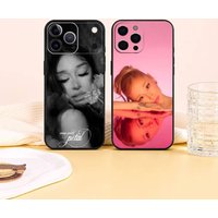 Hot Singer Ariana Grande Gift Phone Case For iPhone 17,16,15,14,13,12,11 Plus,Pro Max,XS,Soft Silicone Black Cover