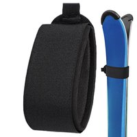 Adjustable Ski Wraps Straps Ski Straps Ski Fasteners Ski Wraps with EVA Protective Pads Ski Accessories for Family Friends