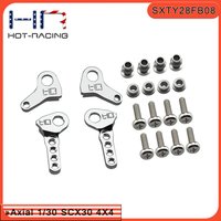 T6 Aluminum Suspension Flex Blades SCX30