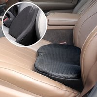 1PCS Memory Cotton Car Seat Cushion Breathable Height Increasing 2-in-1 Lumbar Support Four Seasons General Motors Lumbar Pad