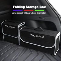 Car Trunk Organizer Box Large Capacity Folding Storage Bag For Jaguar XE XF XJ XKR XEL XFL S XK XJL XJ6 XJS E-Pace I-Pace S-Type