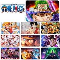 Anime One Piece Luffy Zoro Ace Robin Pvc Hd Credit Card Sticker For Small Chip Debit Card Bank Card Decorative Decal Girls Gifts