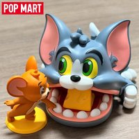 POPMART Tom And Jerry Funfair Series Blind Box Original Mystery Box Toys Doll Lovely Anime Ornaments Collection Birthday Gift