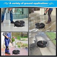 Pressure Washer Surface Cleaner 13 Inch Quick Connect High Pressure Floor Cleaning Machine for Concrete Patio Sidewalk