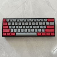 106 Keys Grey Red Keycaps PBT Specials Keycap Backlit Two-Color Key Caps For MX Switch 61/87104 Mechanical Keyboard