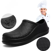 Men Chef Shoes Man Beach Summer Slippers Water-proof Oil-proof Kitchen Shoes EVA Non-slip Garden Clogs Hotel Work Shoe Sandal