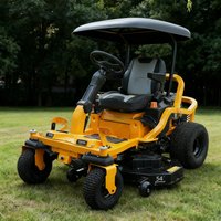 54" Riding Lawn Mower 26HP Commercial Garden Tractor 3 in 1 Mulching Bagging Side Dischargefor Acreage Estate Landscaping