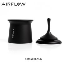 AIRFLOW Coffee Blind Shaker Powder Receiver Cup Espresso Dosing Funnel Coffee Powder Receiver Container Fits 58mm Portafilters