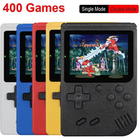 400 in 1 MINI-Spiele Handheld-Game-Spieler Tragbare Retro-Videokonsole Junge 8-Bit 3,0-Zoll-Farb-LCD-Bildschirm-Spiele