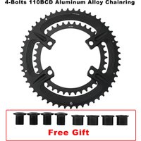 Aluminum Alloy Chainring 4-Bolts 110BCD for Shimano 105 R7000/Restore R8000/Dura-Ace R9100 50-34T 52-36T 53-39T Bike Parts
