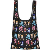 Vocaloid Chibi Chaos! Miku Shopping Bag Portable Tote Bags Reusable Shoulder Shopper Bag Grocery Handbag