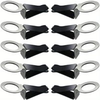10pcs Car Air Outlet Clip Bracket Car Incense Bottle Clip 360° Rotating Air Freshener Clip Car Car Perfume Clip Accessories