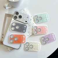 Fashion Shell Pattern Shining Rhinestone Camera Lens Protector for iPhone 17 Pro 17 ProMax Mobile Phone Lens Film