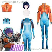Game Overwatch 2 Juno Cosplay Costumes Wig Suit Fullset Support Hero Clothes Halloween Carnival Outfit Juno Teo Minh Women Girls