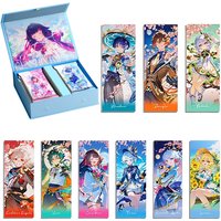 Genuine Arrival Genshin Impact Premium Craft Collection Cards Opera Phantom Oil Painting Embossed Game Card Blind Box Toy Gift