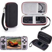 Portable Bag Hard Carrying Case Travel Shockproof Storage Case With SD Card Mesh Bag For ANBERNIC RG35XX H/RG353M Game Console