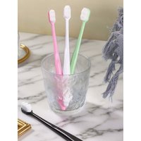1/3/5PCS Random Color Portable Toothbrush Ultra Soft-bristled Toothbrush Nano Toothbrush Sutiable For Hotel Travel Purposes
