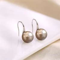 Senlissi- Retro Palace 925 Sterling Silver Stud For women 12mm Natural Hotan Jade Earrings 18k Earrings Rio Pearl Jewelry Gifts