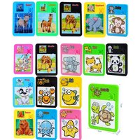 6PCS Puzzle Moving Sliding Early Education Animal Children's Jigsaw Puzzle Toy School Kindergarten Gift Gifts for Kids Games