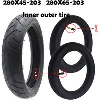 AliExpress 12inch 280x45-203 280x65-203 Tire Inner Tube Outer Tyre for Children's Bicycle Trolley Baby Stroller Handcart Wheels Parts