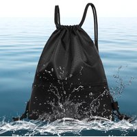 Drawstring storage travel backpack waterproof sport gym lightweight folding mountaineering bag perfect for everyday fashion bags